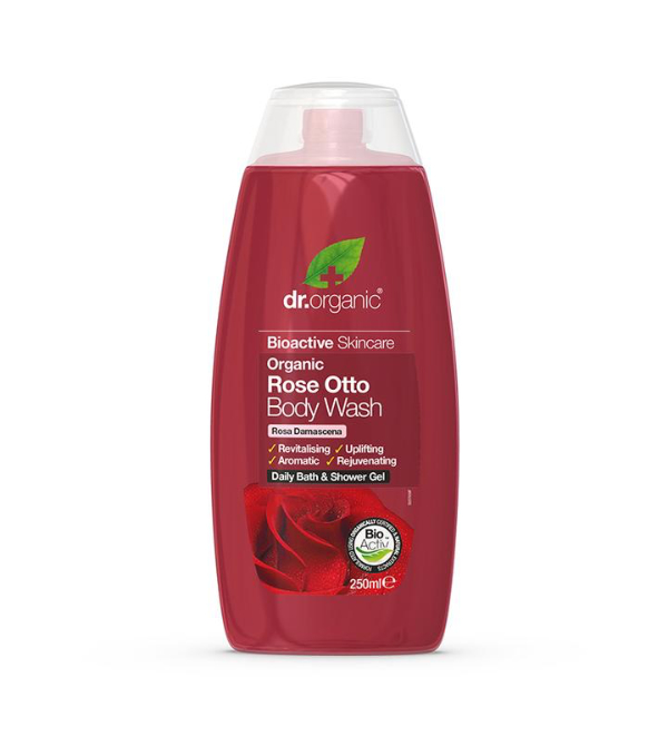 Dr Organic Rose Body Wash 250ml